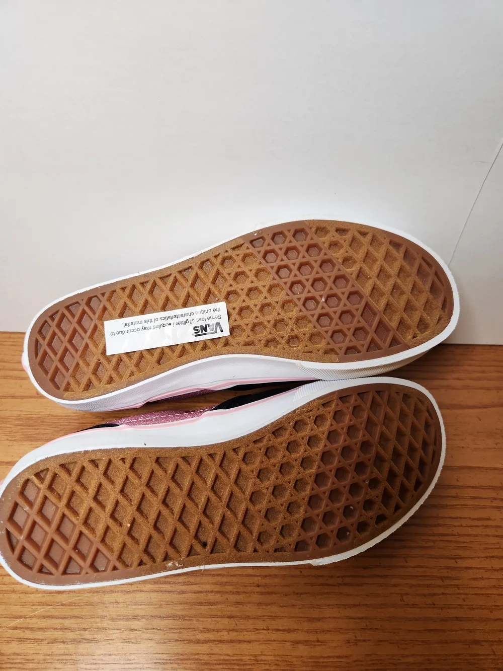 NWOT Vans girls slip on sneakers size 2
